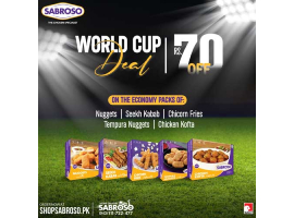 Sabroso World Cup Deal Get Rs.70 OFF on Economy Packsimage-1510